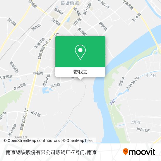 南京钢铁股份有限公司炼钢厂-7号门地图