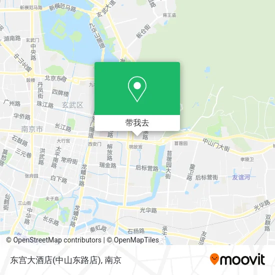 东宫大酒店(中山东路店)地图