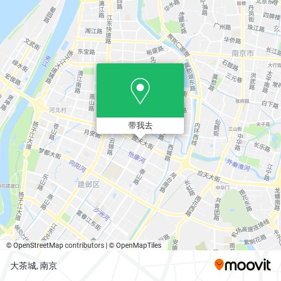 大茶城地图