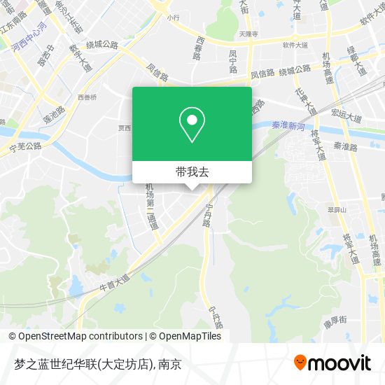 梦之蓝世纪华联(大定坊店)地图