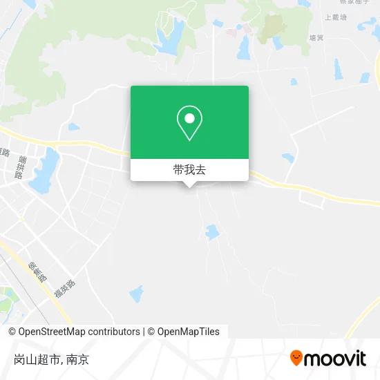岗山超市地图