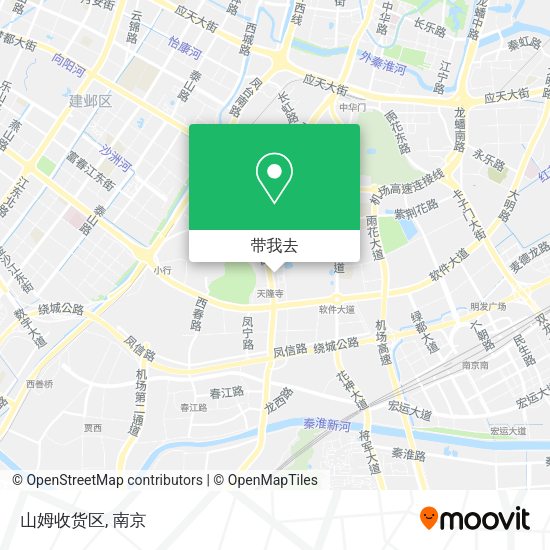 山姆收货区地图