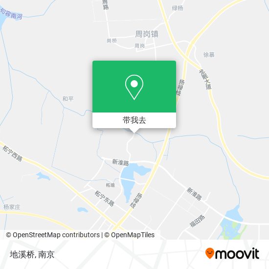 地溪桥地图