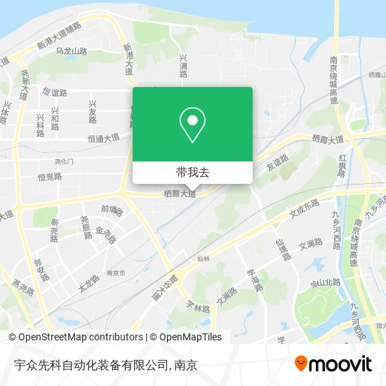 宇众先科自动化装备有限公司地图