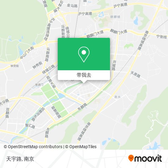 天宇路地图