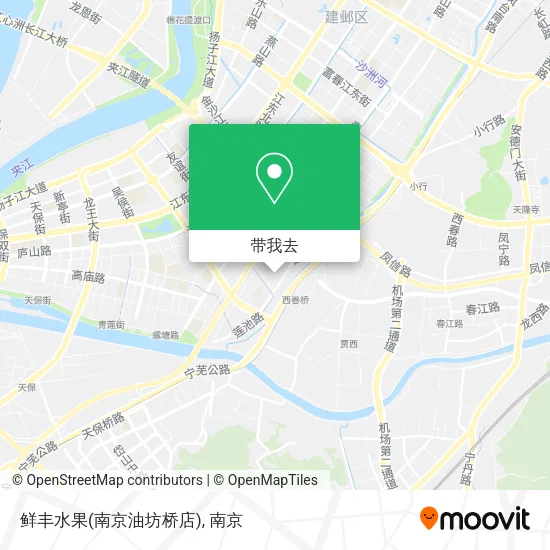 鲜丰水果(南京油坊桥店)地图