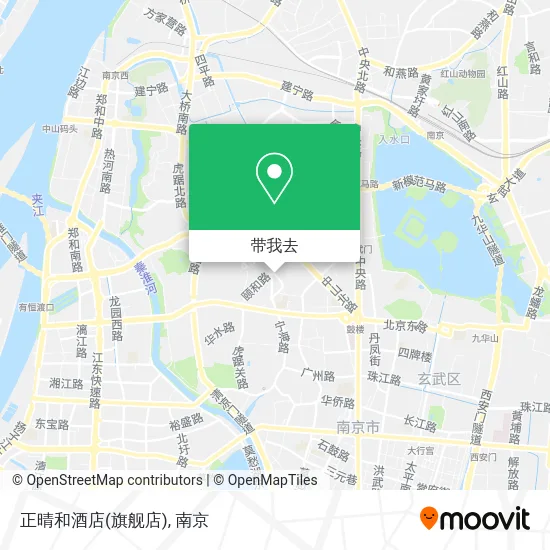 正晴和酒店(旗舰店)地图