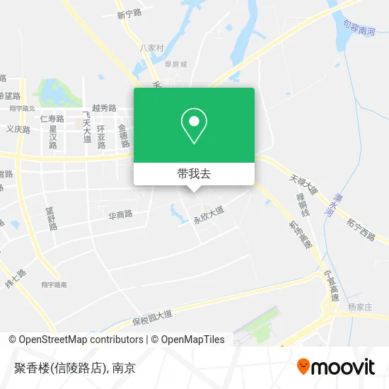 聚香楼(信陵路店)地图