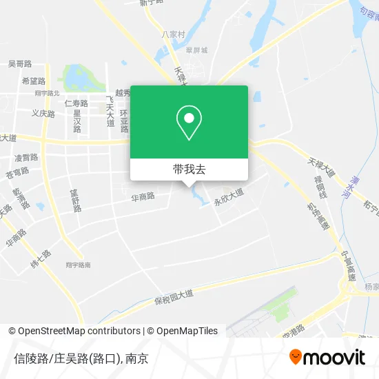 信陵路/庄吴路(路口)地图