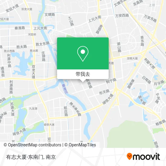 有志大厦-东南门地图