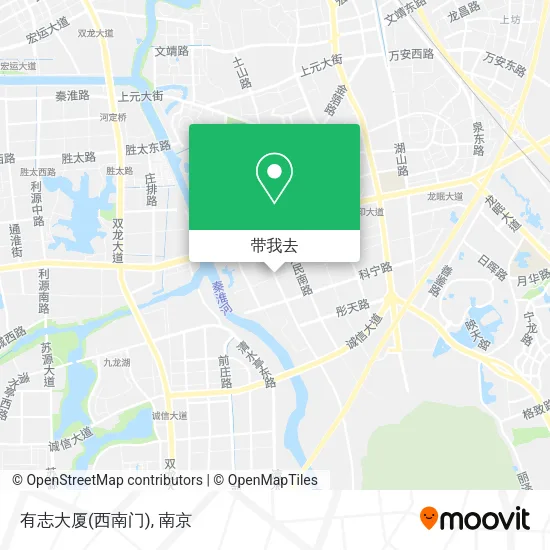有志大厦(西南门)地图