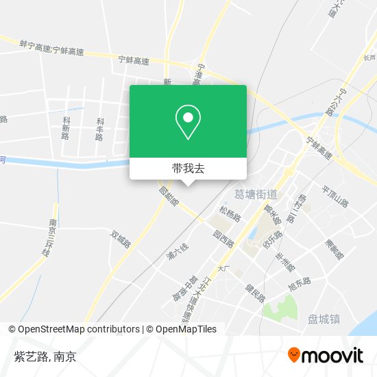 紫艺路地图