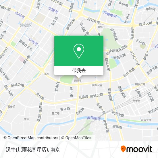 汉牛仕(雨花客厅店)地图