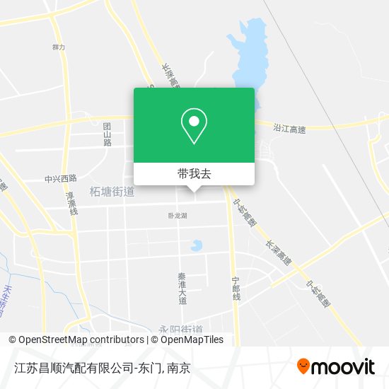 江苏昌顺汽配有限公司-东门地图