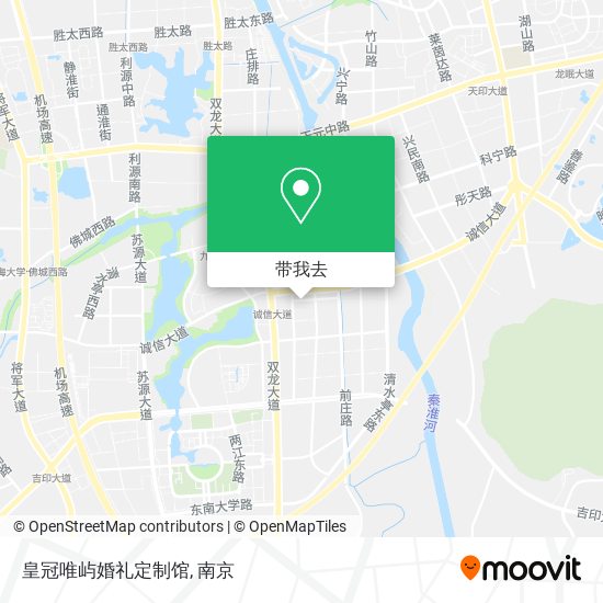 皇冠唯屿婚礼定制馆地图