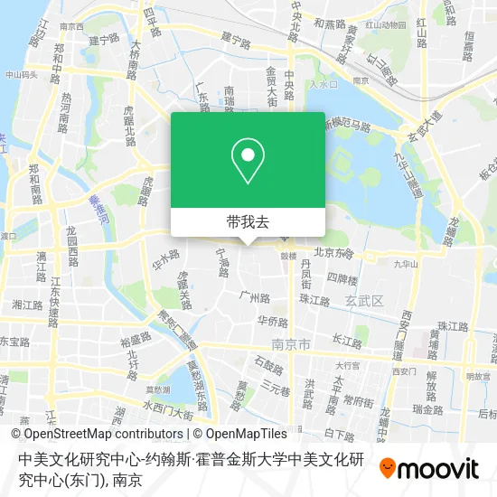 中美文化研究中心-约翰斯·霍普金斯大学中美文化研究中心(东门)地图