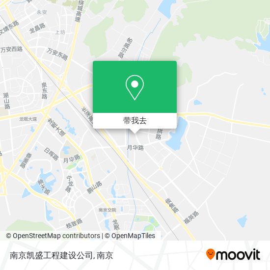 南京凯盛工程建设公司地图