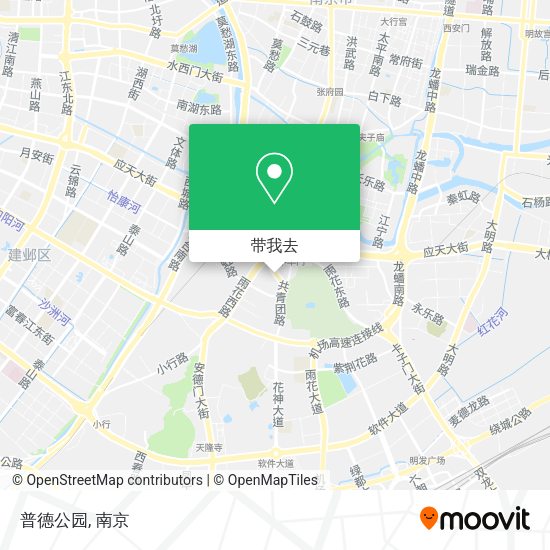 普德公园地图