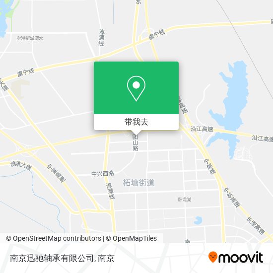 南京迅驰轴承有限公司地图