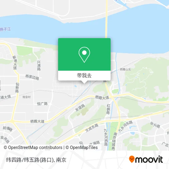 纬四路/纬五路(路口)地图