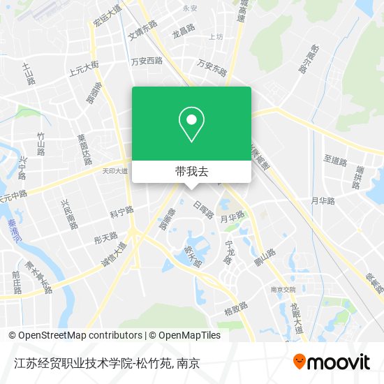 江苏经贸职业技术学院-松竹苑地图