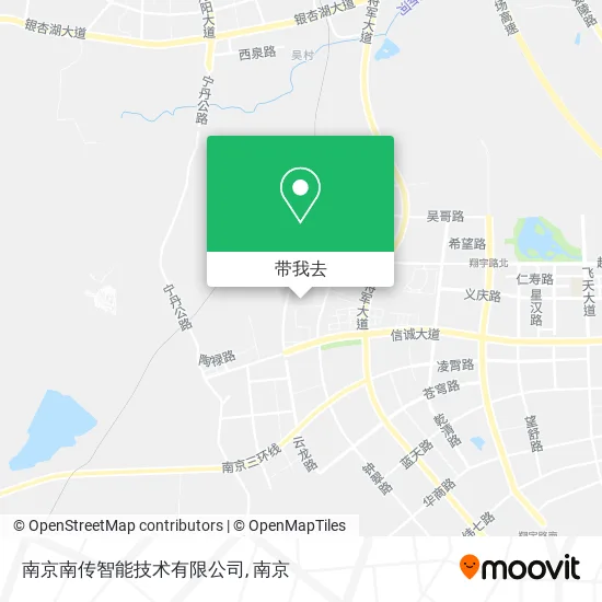 南京南传智能技术有限公司地图