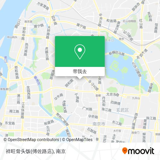 祥旺骨头饭(傅佐路店)地图
