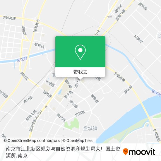 南京市江北新区规划与自然资源和规划局大厂国土资源所地图