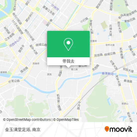 金玉满堂足浴地图