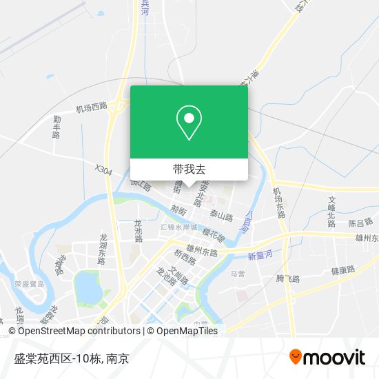 盛棠苑西区-10栋地图