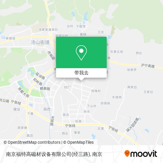 南京福特高磁材设备有限公司(经三路)地图