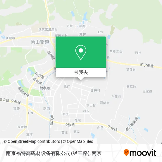 南京福特高磁材设备有限公司(经三路)地图