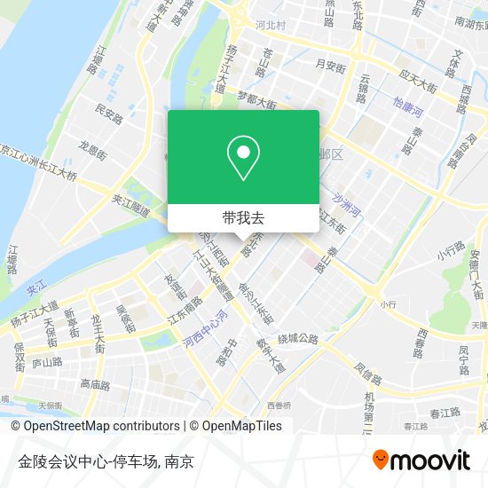金陵会议中心-停车场地图