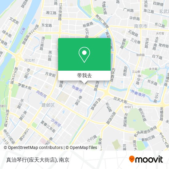 真治琴行(应天大街店)地图
