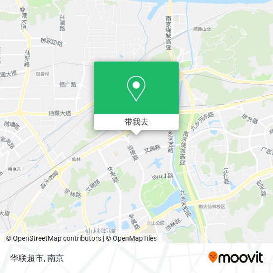 华联超市地图