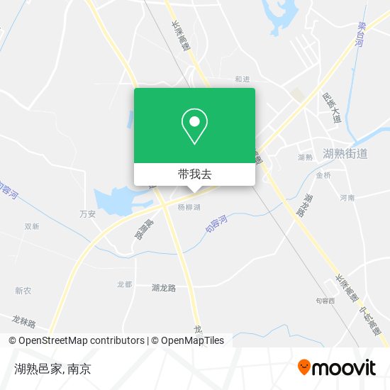 湖熟邑家地图