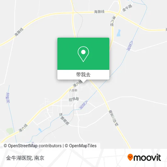 金牛湖医院地图