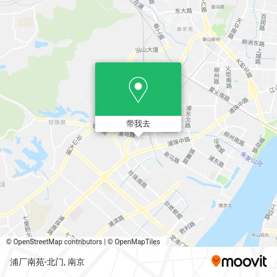 浦厂南苑-北门地图