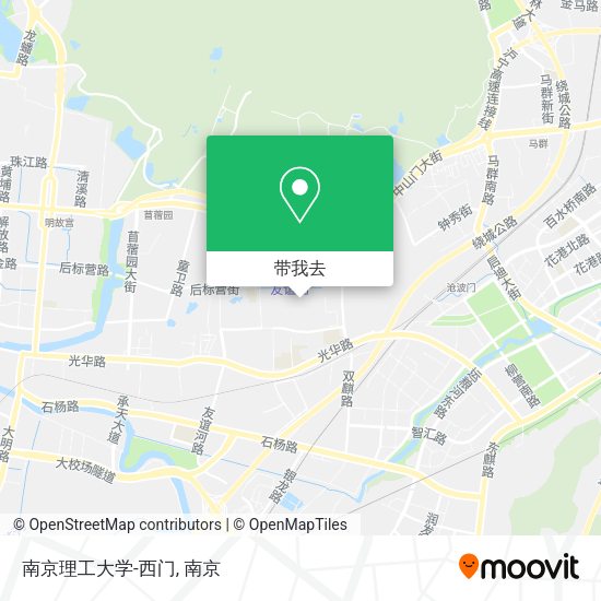 南京理工大学-西门地图
