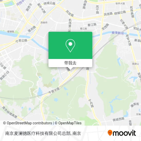 南京麦澜德医疗科技有限公司总部地图