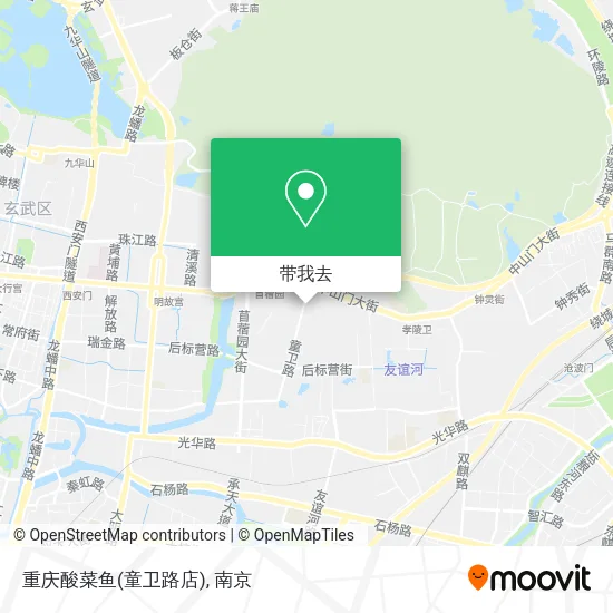 重庆酸菜鱼(童卫路店)地图