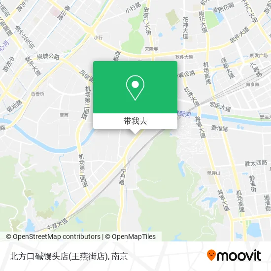 北方口碱馒头店(王燕街店)地图