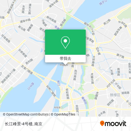 长江峰景-4号楼地图