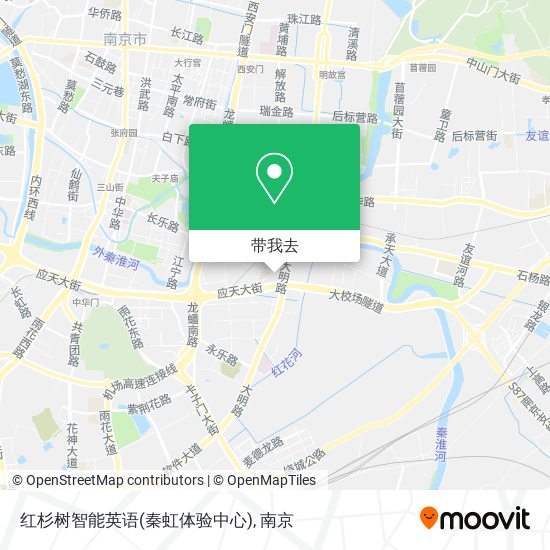 红杉树智能英语(秦虹体验中心)地图