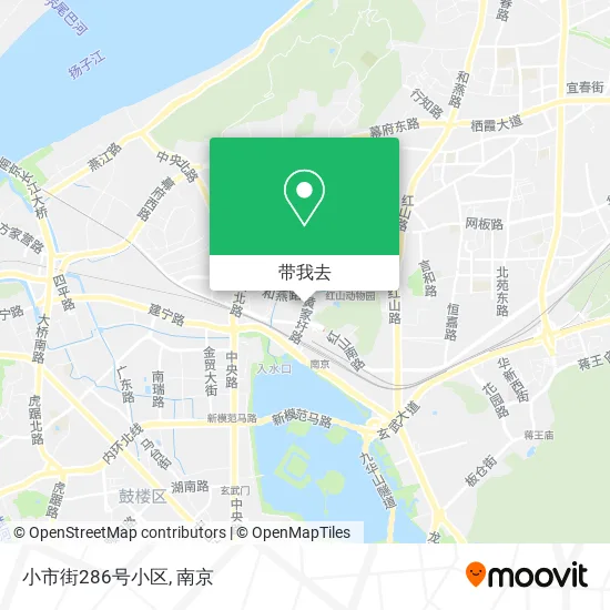 小市街286号小区地图