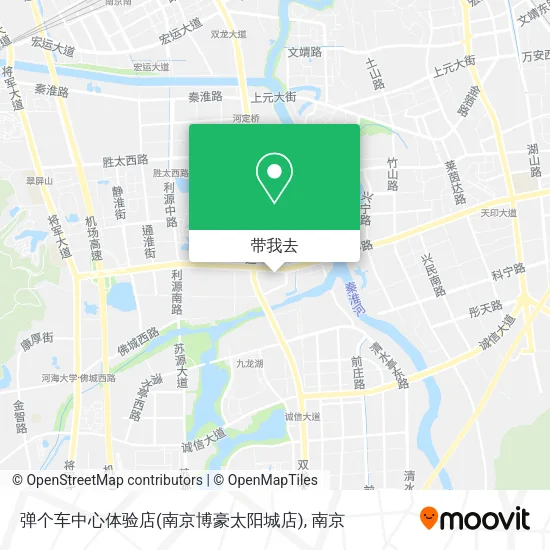 弹个车中心体验店(南京博豪太阳城店)地图
