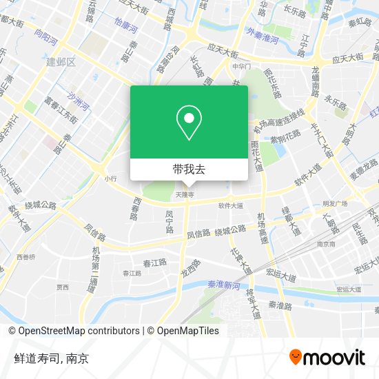 鲜道寿司地图