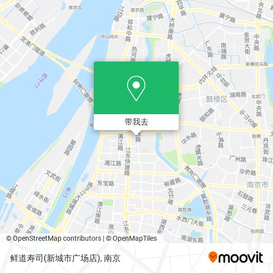 鲜道寿司(新城市广场店)地图