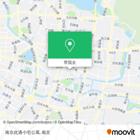 南京此遇小宅公寓地图