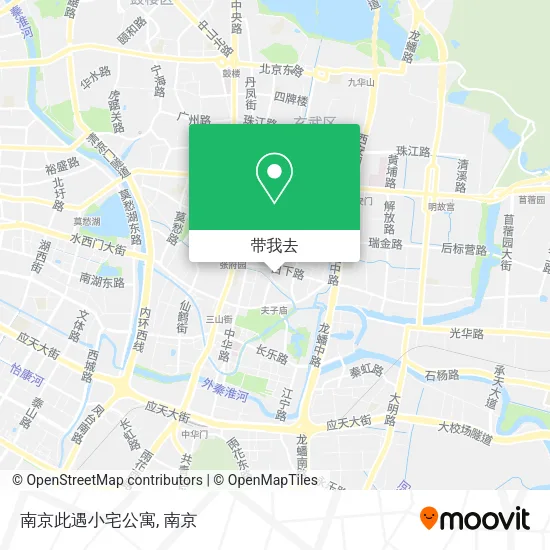 南京此遇小宅公寓地图